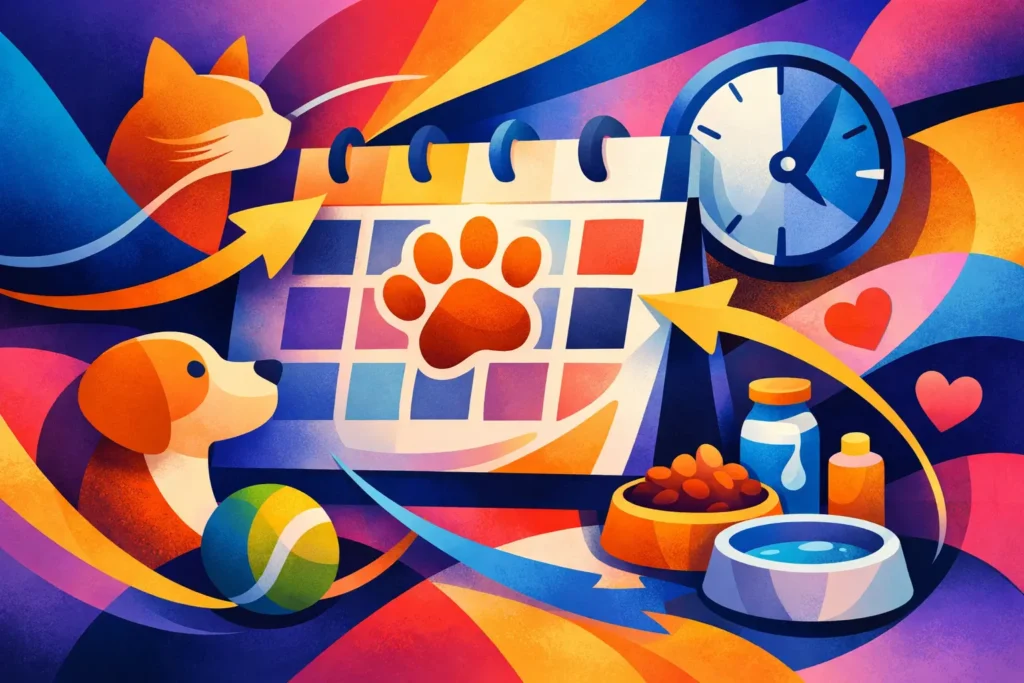 How to Build a Pet Care Calendar That Works