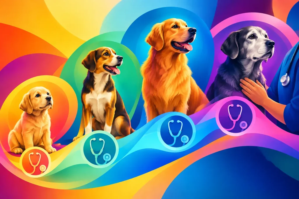Dog Exam Frequency by Age for Every Life Stage